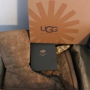 Tall Chestnut Ugg Boots